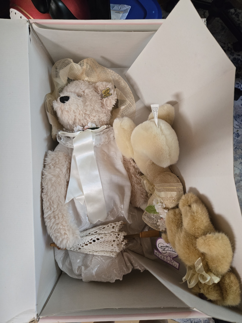 Annette Funicello Collectible Bear Co. Dream Keeper Bear Plush w COA
